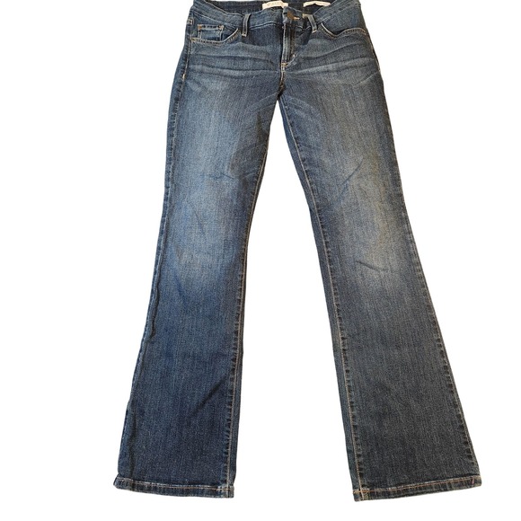 Guess Jeans Womens 28 Blue Tailored Mini Boot Denim Stretch Mid Rise Classic Fit - Picture 1 of 8